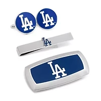 MLB LA Dodgers 3-Piece Cushion Gift Set