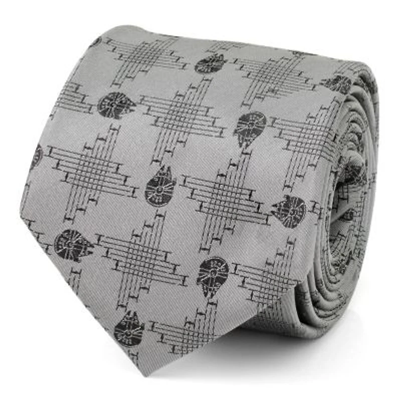 Millennium Falcon Gray Tie