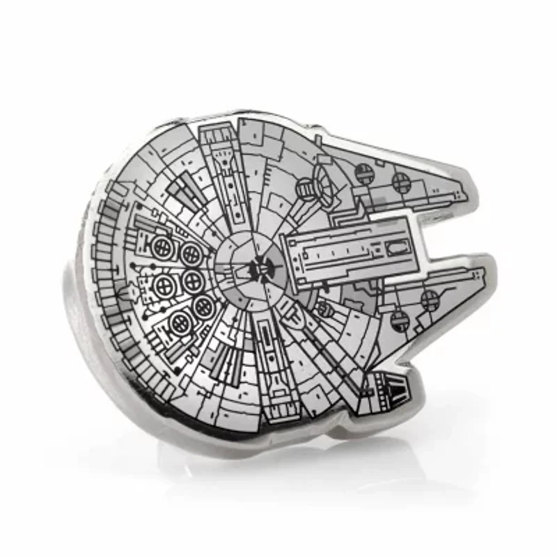 Millennium Falcon Blueprint Lapel Pin