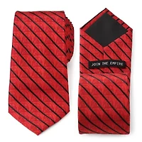 Vader Red Stripe  Tie