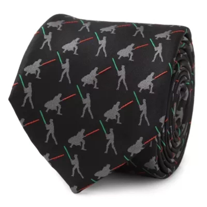 Vader v. Luke Battle Lightsaber Black Tie