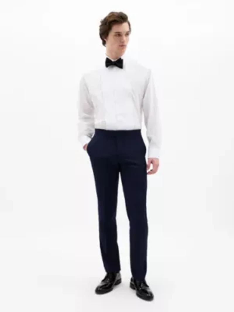 Navy Twill Classic Pants