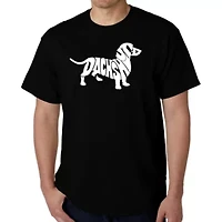 Men's Word Art T-shirt - Dachshund