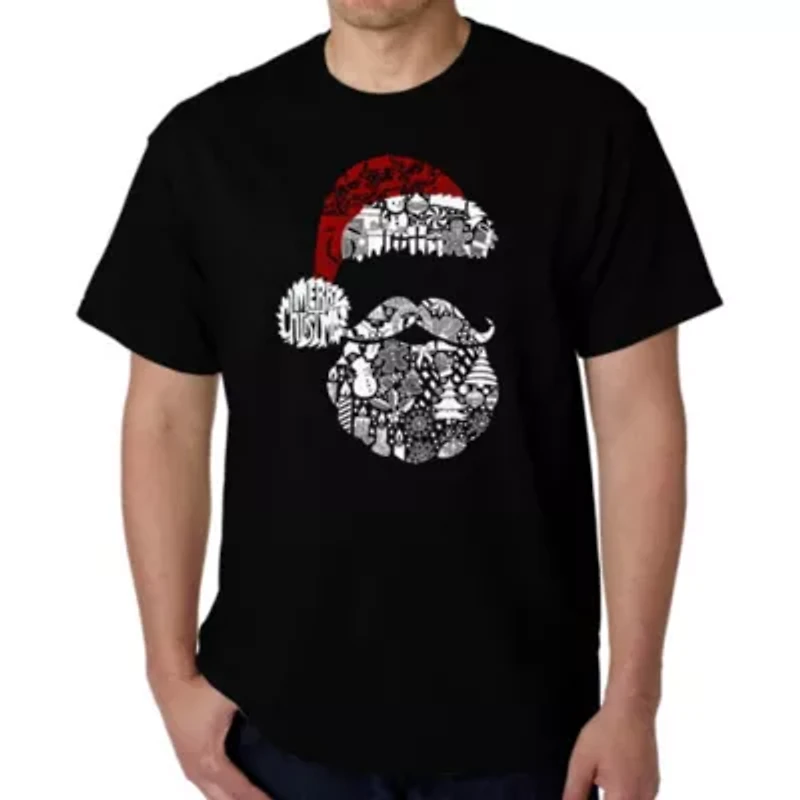 Santa Pics - Men's Word Art T-Shirt
