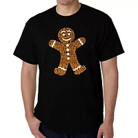 Gingerbread - Men's Word Art T-Shirt