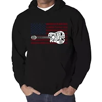 America Rocks - Men's Word Art Hooded Sweatshirt