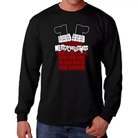 Chimney Santa - Men's Word Art Long Sleeve T-Shirt