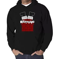 Chimney Santa - Men's Word Art Hooded Sweatshirt