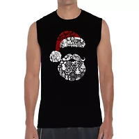 Santa Pics - Men's Word Art Sleeveless T-Shirt