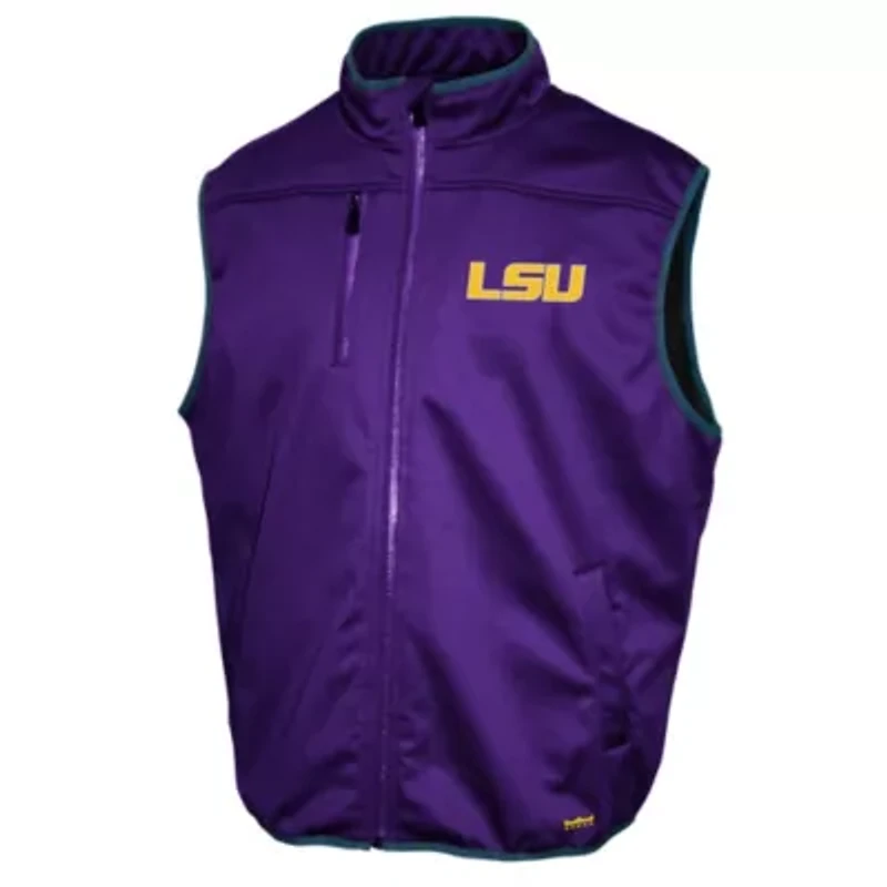 NCAA LSU Tigers FC Softshell Vest
