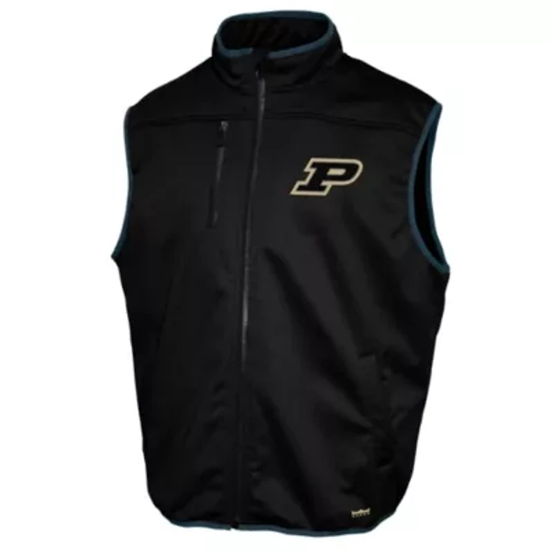 NCAA Purdue Boilermakers FC Softshell Vest