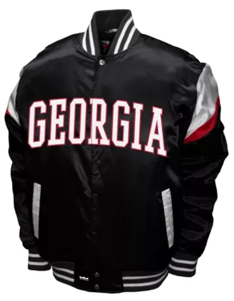 NCAA Georgia Bulldogs Power Satin