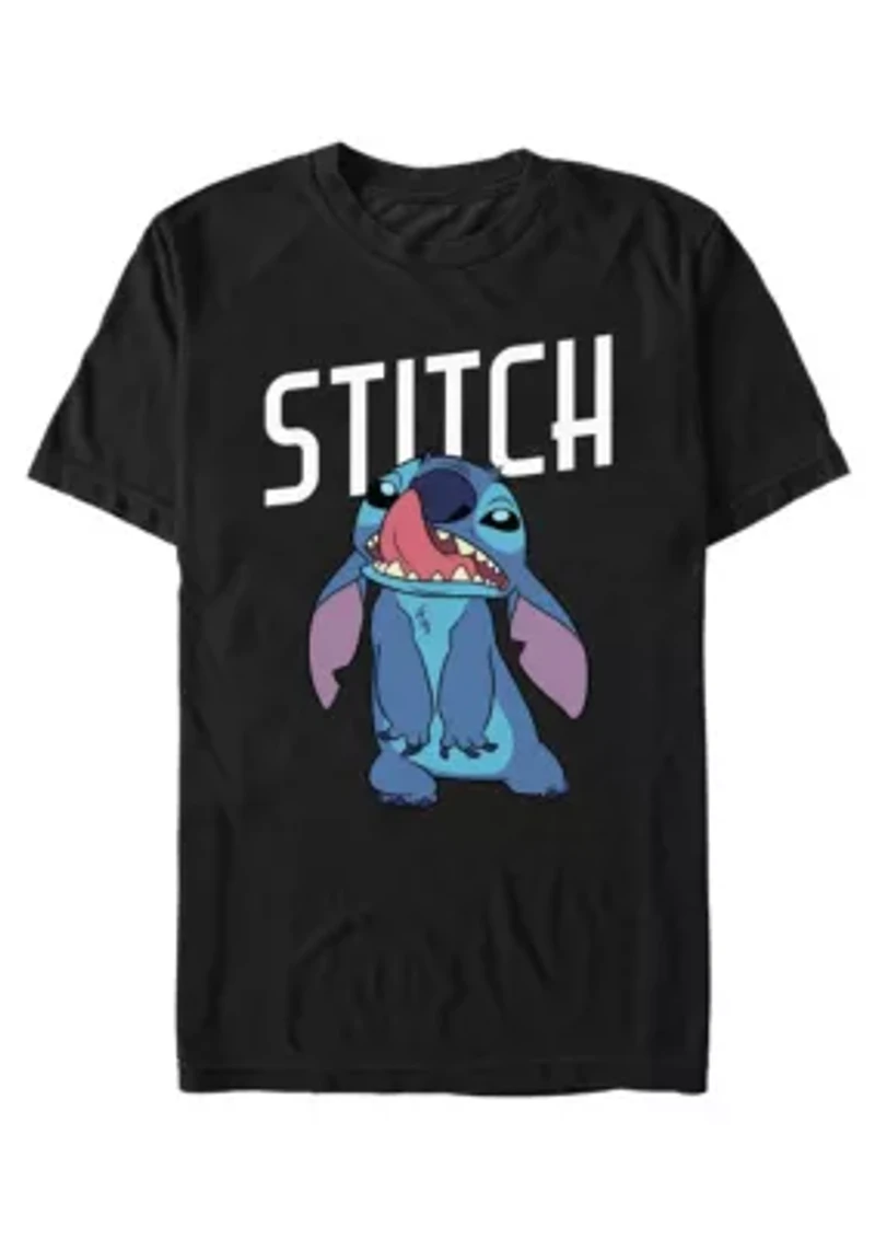 Stitch Silly Face Graphic T-Shirt