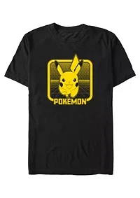 Digital Pikachu Graphic T-Shirt