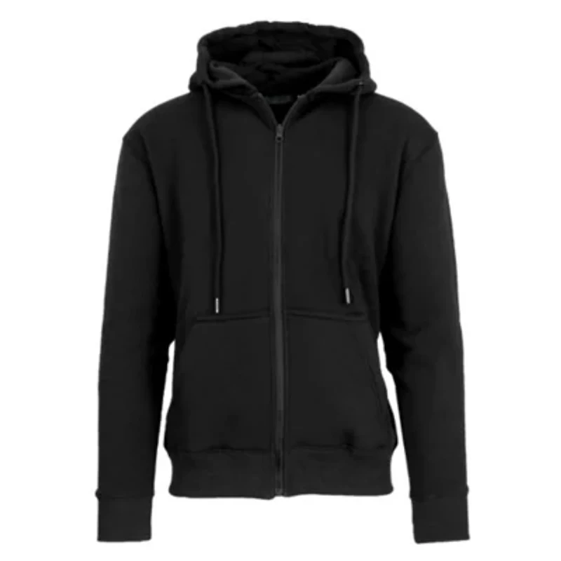 Men’s Fleece-Lined Full-Zip Hoodie