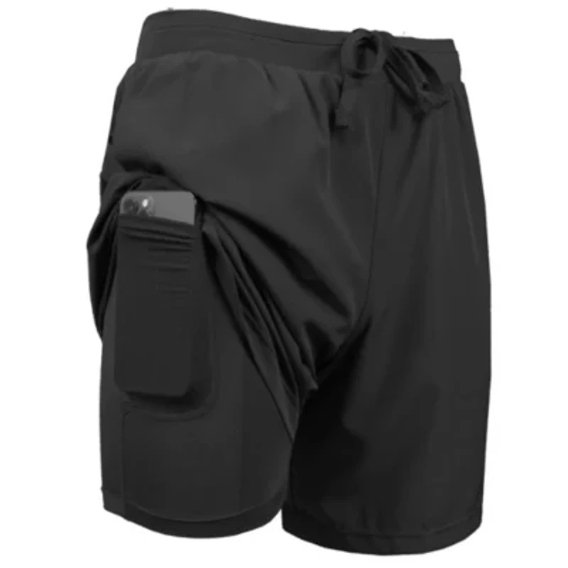 Jump Start Men’s 6-Pocket All Motion Stretch Utility Shorts