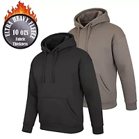Blue Ice Men's Super Heavyweight Fleece-Lined Pullover Hoodie-2 Pack