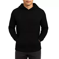 Blue Ice Men's Waffle Knit Thermal Pullover Hoodie