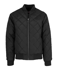 Men's Quilted Bomber Jacket