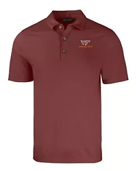 Big & Tall NCAA Virginia Tech Hokies Forge Eco Stretch Recycled Polo