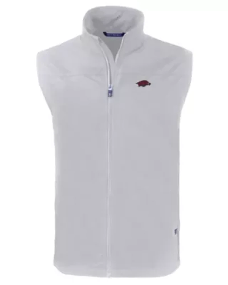 NCAA Arkansas Razorbacks Big & Tall Charter Eco Full-Zip Vest