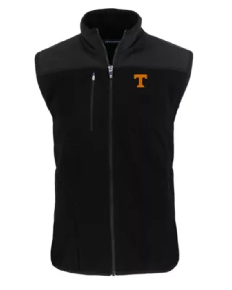 NCAA Tennessee Volunteers Big & Tall Cascade Eco Sherpa Fleece Full-Zip Vest
