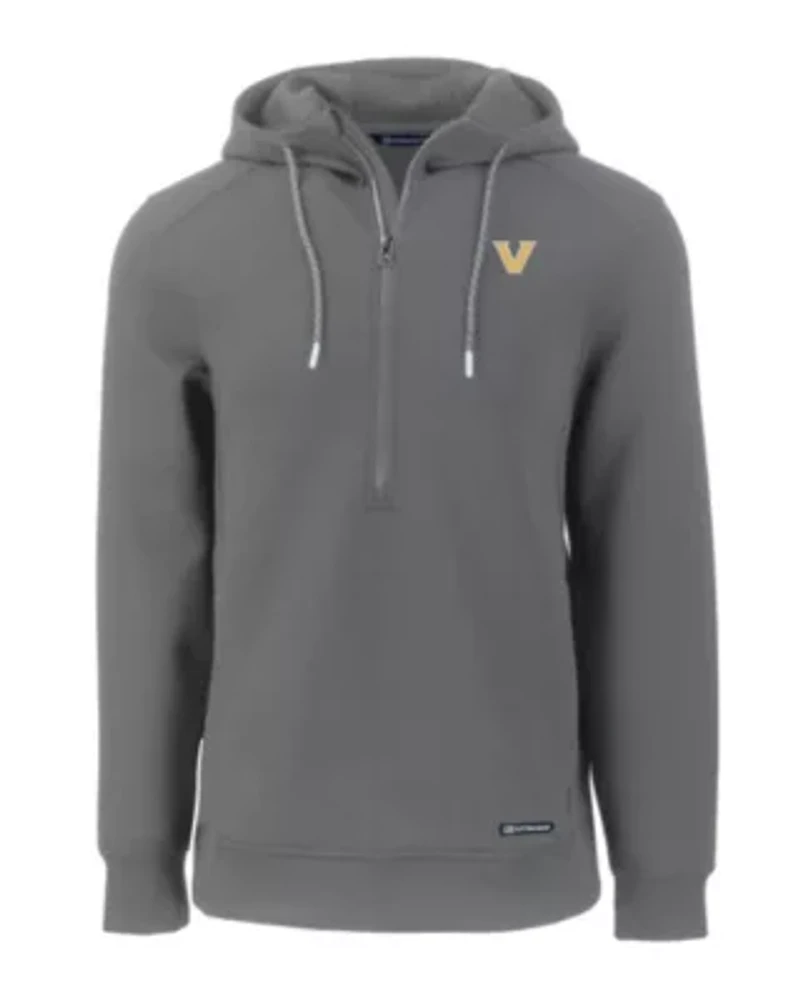 NCAA Vanderbilt Commodores Roam Eco Half Zip Recycled Pullover Hoodie