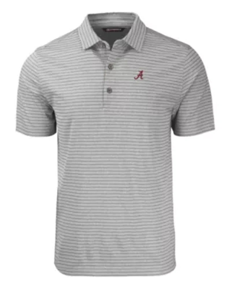 Alabama Crimson Tide NCAA Forge Eco Stripe Stretch Recycled Polo