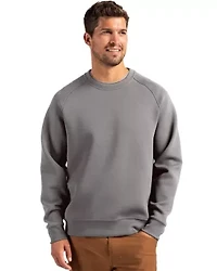 Big & Tall Cutter Buck Roam Recycled Crew Neck Mens Pullover