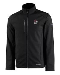 NCAA Georgia Bulldogs Evoke Eco Softshell Recycled Full-Zip Jacket
