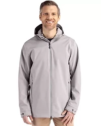 Big & Tall Cutter Buck Camano Everyday Stretch Recycled Mens Water Resistant Jacket