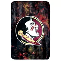 NCAA Florida State Seminoles Sublimated Soft Throw Blanket