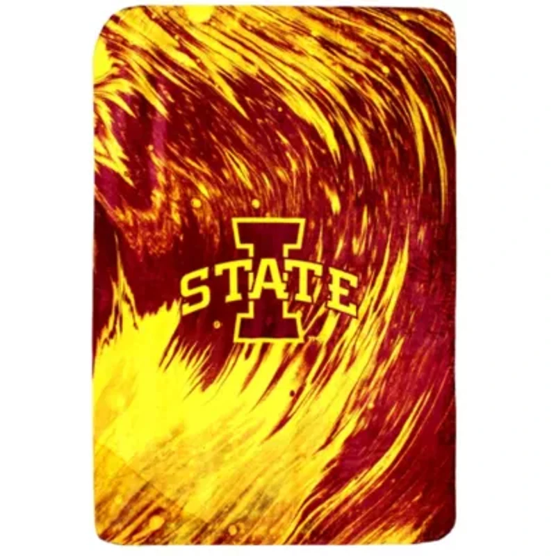 NCAA Iowa State Cyclones Sublimated Soft Throw Blanket