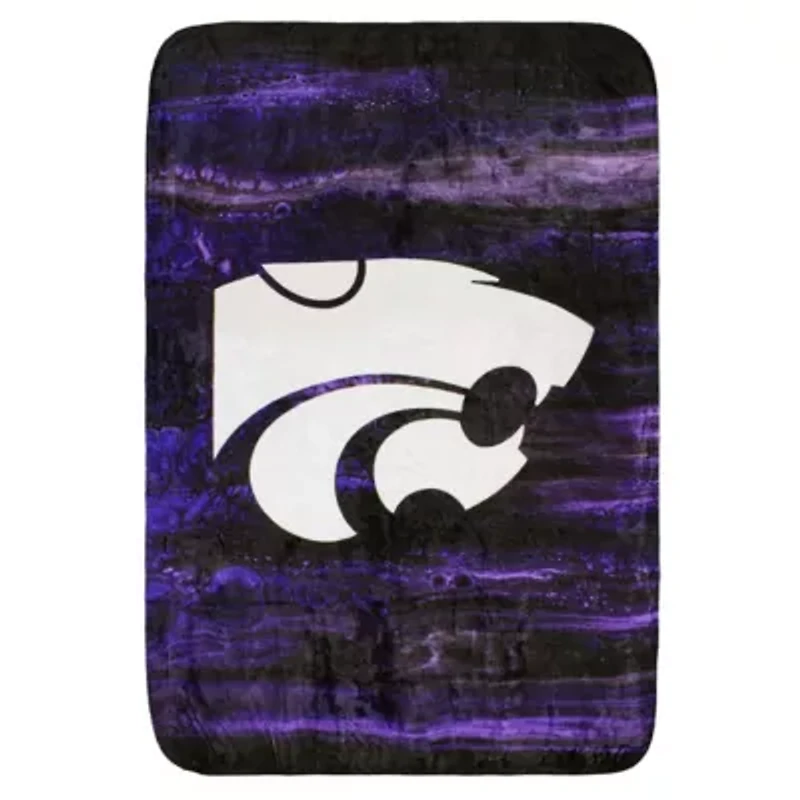 NCAA Kansas State Wildcats Sublimated Soft Throw Blanket