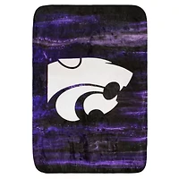 NCAA Kansas State Wildcats Sublimated Soft Throw Blanket
