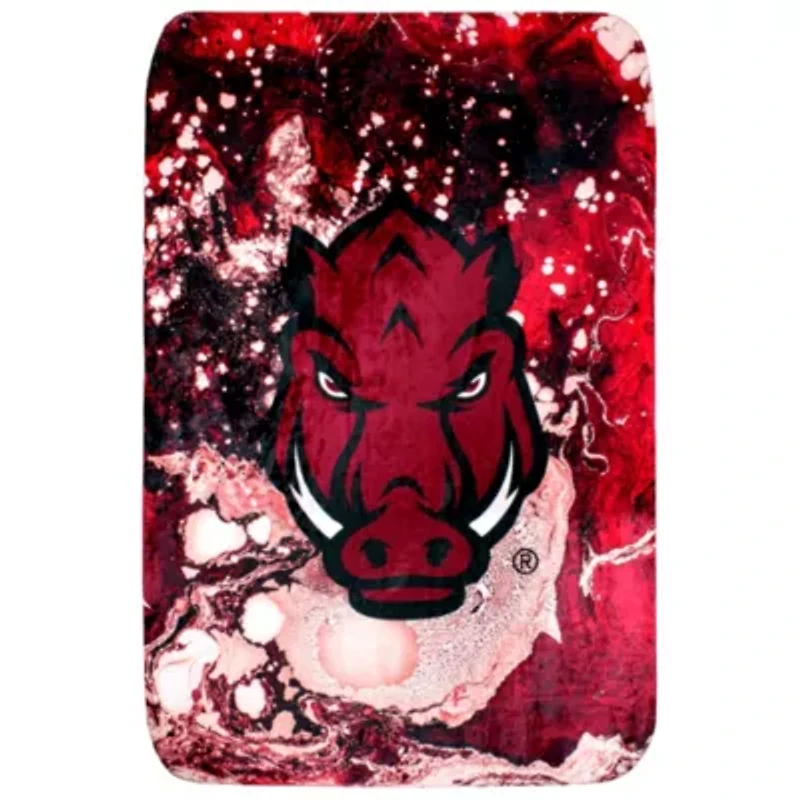 NCAA Arkansas Razorbacks Sublimated Soft Throw Blanket