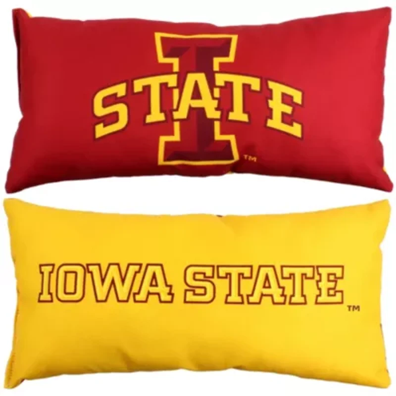 NCAA Iowa State Cyclones 2 Sided Bolster Travel Pillow