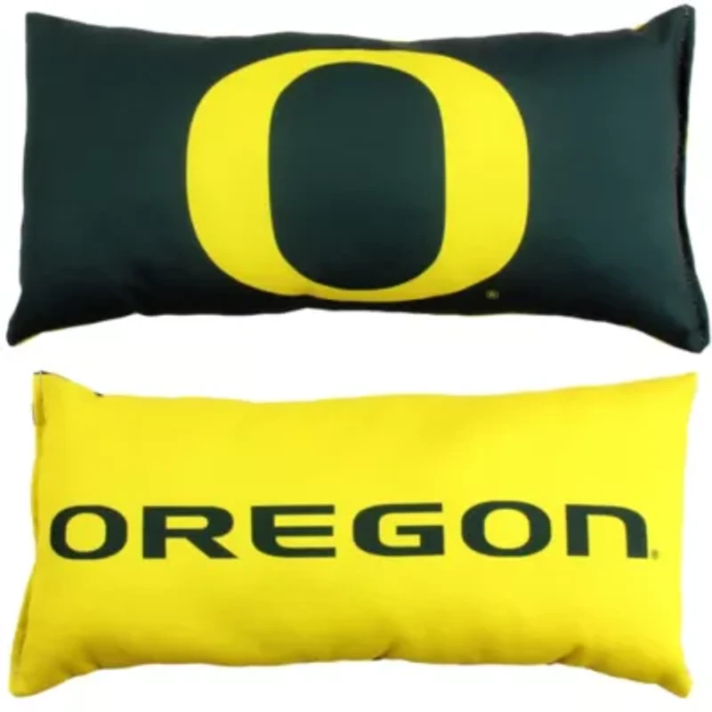 NCAA Oregon Ducks 2 Sided Bolster Travel Pillow