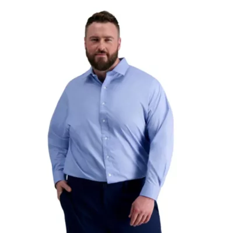 Big & Tall Men's Premium Comfort Classic Fit Dress Shirt