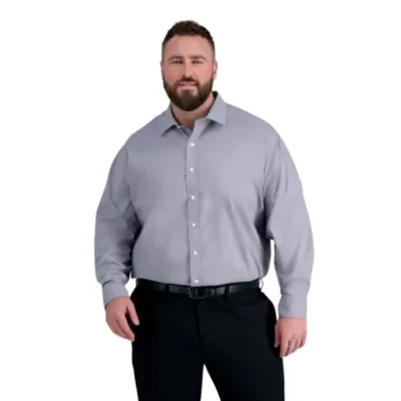 Big & Tall Men's Premium Comfort Classic Fit Dress Shirt
