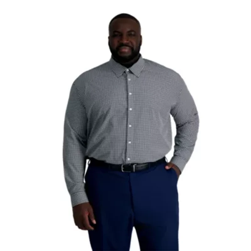 Big & Tall Men's Smart Wash® Classic Fit Dress Shirt
