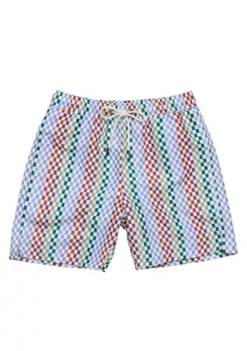 Mens Block Party Swim Short