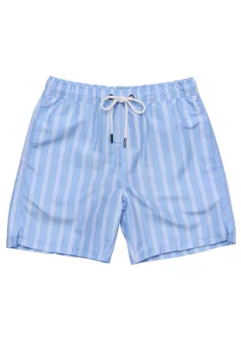 Mens Ocean Drive Stripe Swim Short