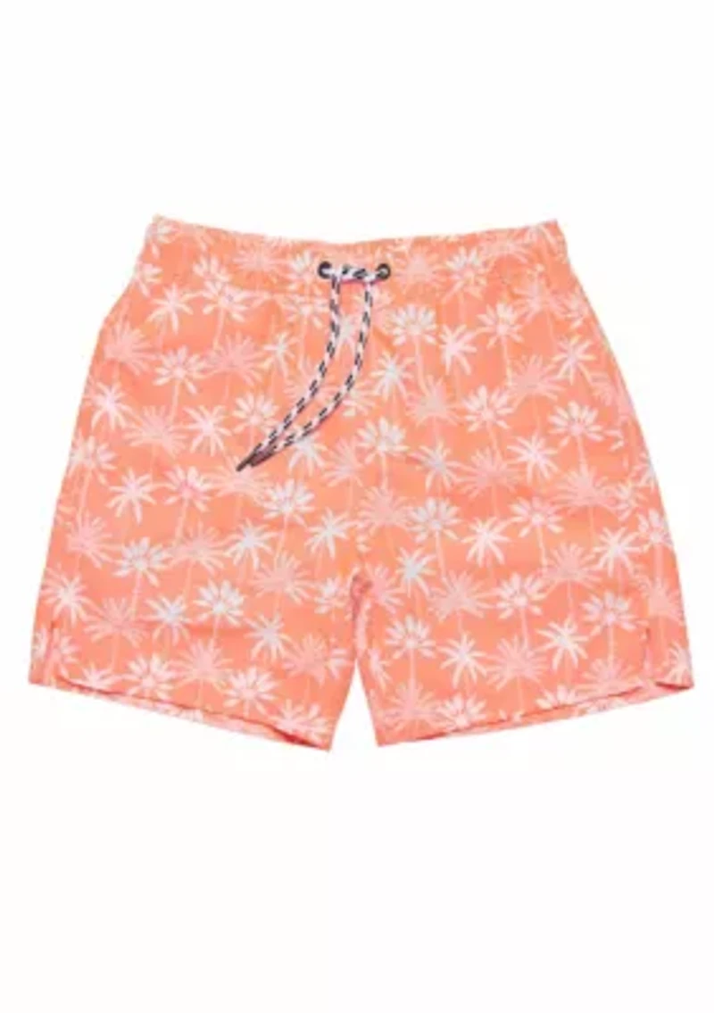 Mens Cali Palms Recycled Swim Short