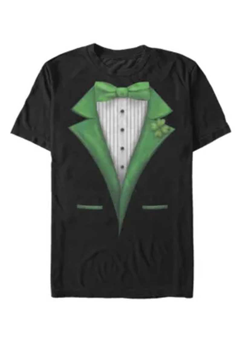 Big & Tall St Pattys Tux Graphic T-Shirt