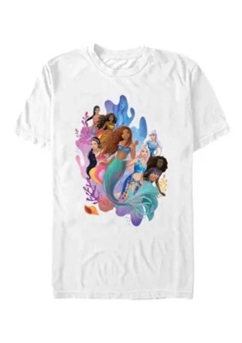 Big & Tall Mermaid Group Graphic T-Shirt