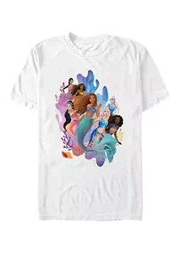 Big & Tall Mermaid Group Graphic T-Shirt