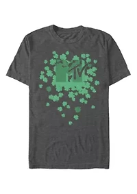Big & Tall Sham Rock And Roll Graphic T-Shirt