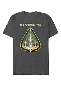 Big & Tall Starfighter Mod Graphic T-Shirt