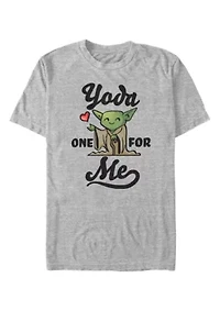 Big & Tall Yoda For Graphic T-Shirt